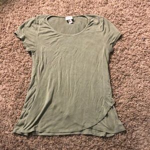 Green t shirt
